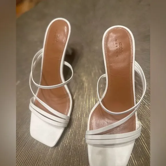 Brand new white ASOS sandals