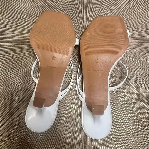 Brand new white ASOS sandals