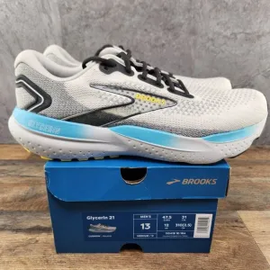 Brooks Glycerin 21 Size 13 Mens Coconut Forged Iron Casual Shoes