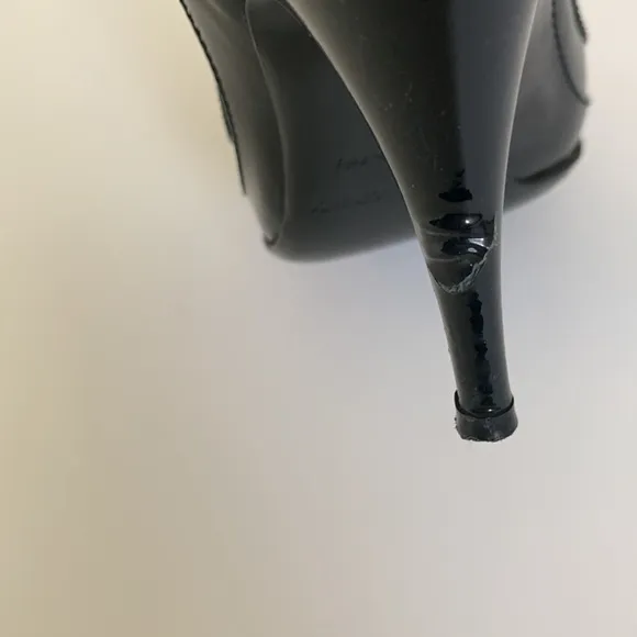 Burberry Black High Heel Shoes Size 6