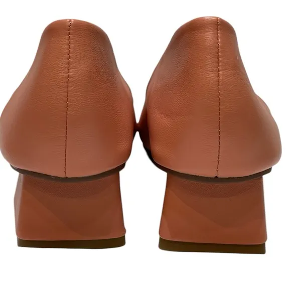 C. PARAVANO CORAL BLOCK  HEEL SHOES SZ 8 US 6 UK
