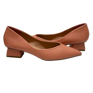 C. PARAVANO CORAL BLOCK  HEEL SHOES SZ 8 US 6 UK
