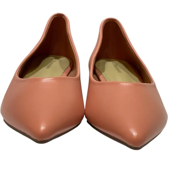 C. PARAVANO CORAL BLOCK  HEEL SHOES SZ 8 US 6 UK