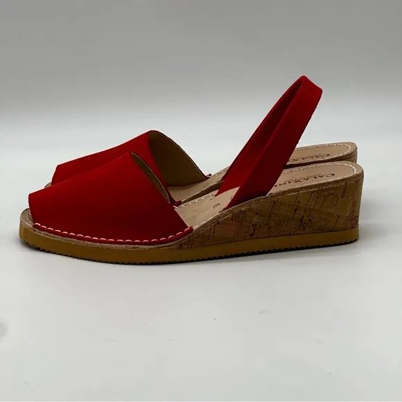 Calaxini Wedge Sandals. Size 8