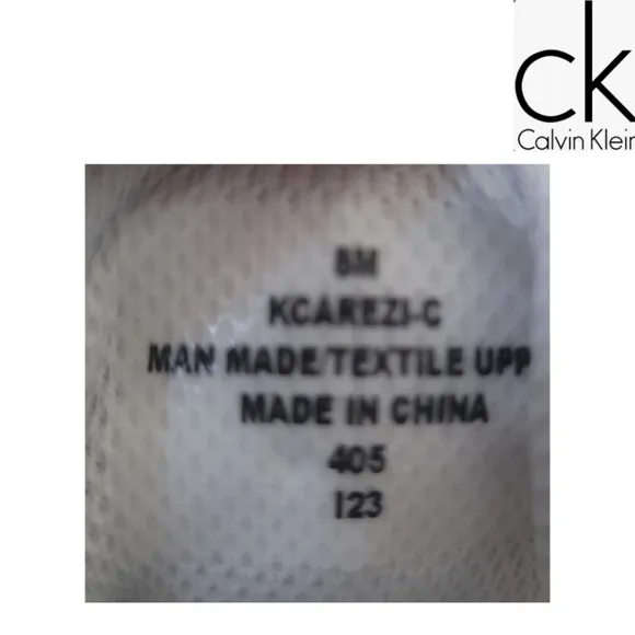 CALVIN KLEIN Arezi Woman's Sneakers &amp; Athletic Shoes Size 8M