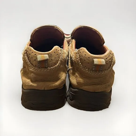 Camel Crown Mens Leather Khaki Light Brown Loafers Shoes Size 8.5