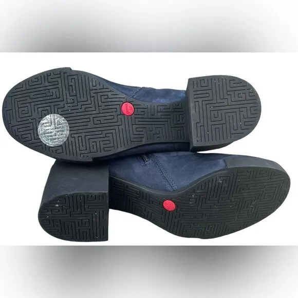 Camper | Lotta Ankle Boots Navy Nubuck Leather 37
