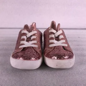 Carter's Pink Sparkly Bunny Shoes