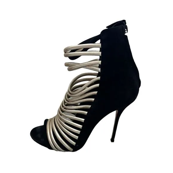 Casadei Strappy Stilettos Booties Sandal