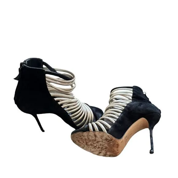 Casadei Strappy Stilettos Booties Sandal