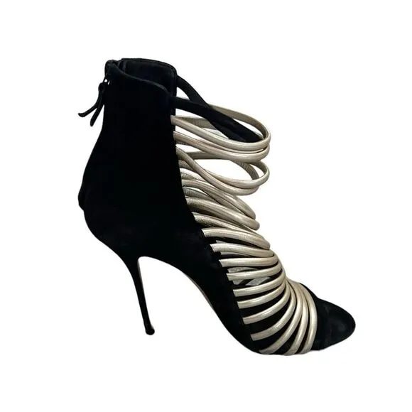 Casadei Strappy Stilettos Booties Sandal