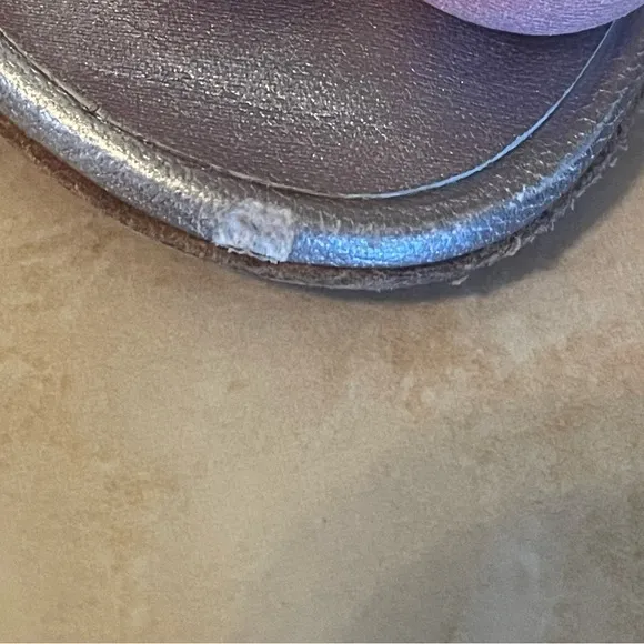 CHANEL Silver Heels