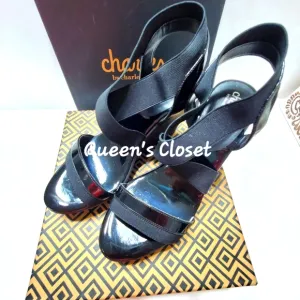 CHARLES BY CHARLES DAVID| Black Patent Leather Sandals|💥BRAND NEW| SIZE 9.5