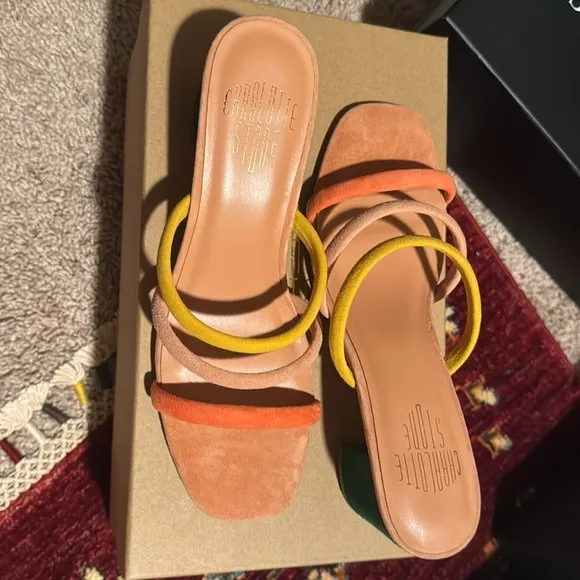 Charlotte Stone Belle Heel Sandals