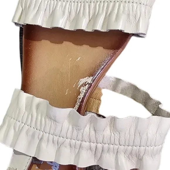 Chelsea crew Roche low wedge sandals
