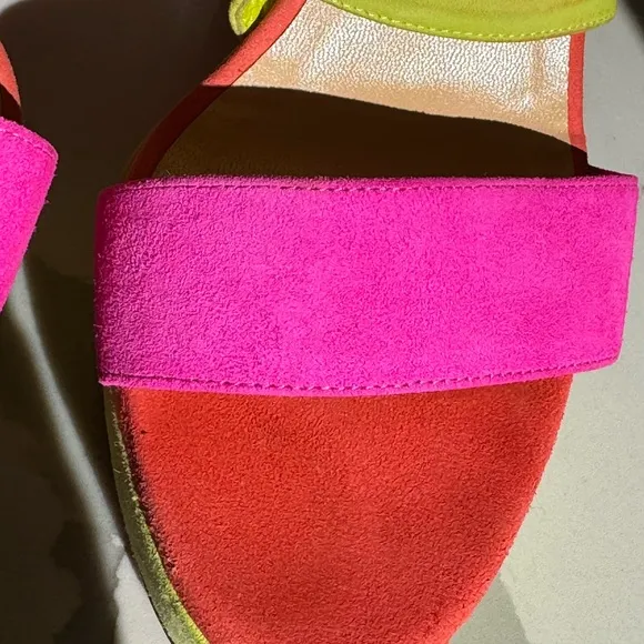 Christian Louboutin colorful &amp; fun platform heels!
