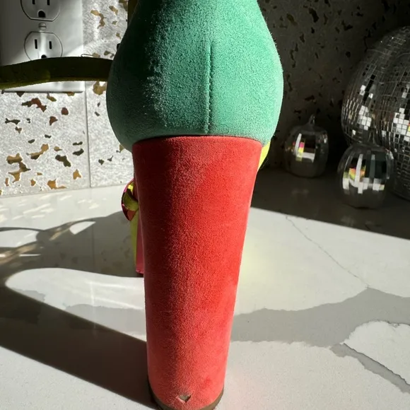Christian Louboutin colorful &amp; fun platform heels!