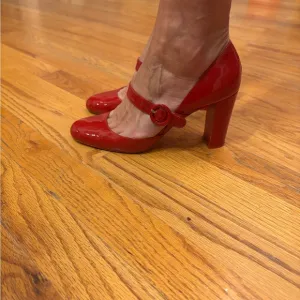Christian Louboutin Red Miss Kawa Pumps - no longer manufactured