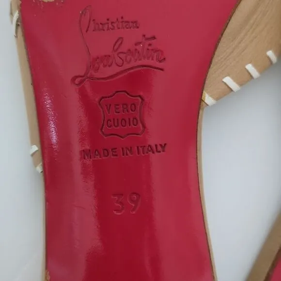Christian Louboutin Kitten heel Sandals