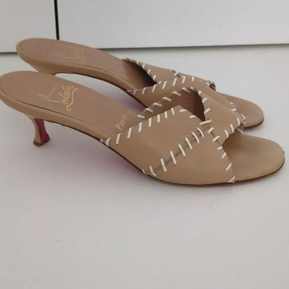 Christian Louboutin Kitten heel Sandals