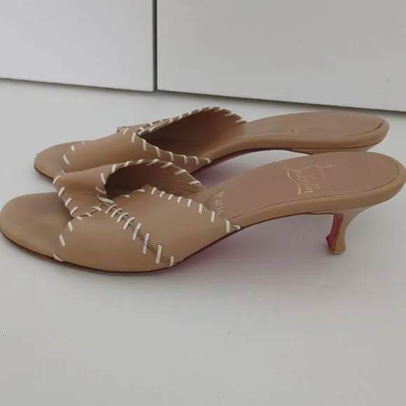 Christian Louboutin Kitten heel Sandals