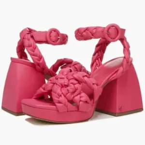 Circus by Sam Edelman Flamingo Pink Mable Ankle Strap Sandals Women's Size:7 NIB
