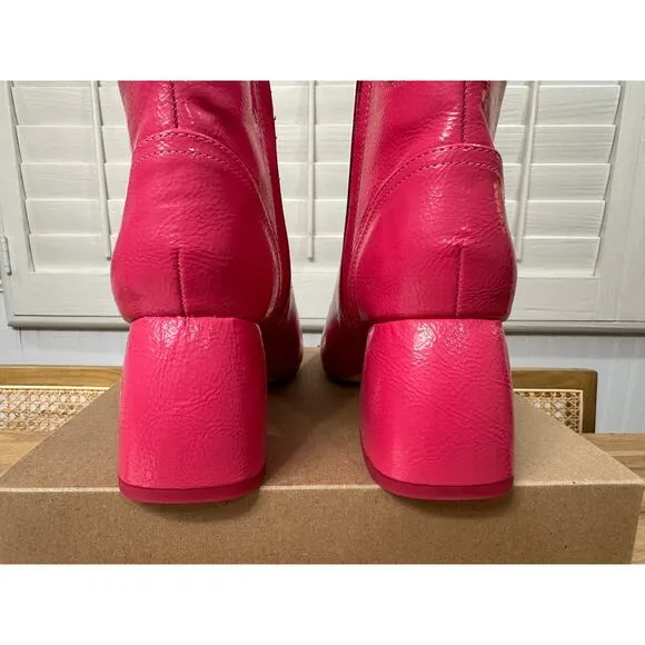 Circus By Sam Edelman Women's Ozzie Bootie Hot Pink Size 7.5 NWOB Trend Setting
