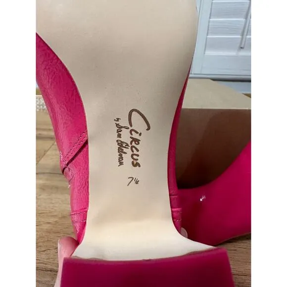 Circus By Sam Edelman Women's Ozzie Bootie Hot Pink Size 7.5 NWOB Trend Setting