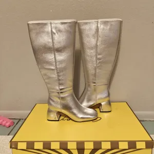 Circus NY By Sam Edelman Women's Oaklyn Wide-Calf Block-Heel Dress Boots Size 6