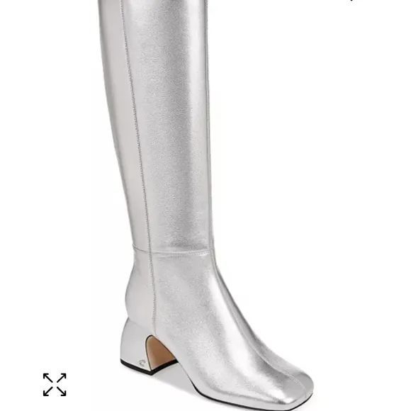 Circus NY By Sam Edelman Women's Oaklyn Wide-Calf Block-Heel Dress Boots Size 6