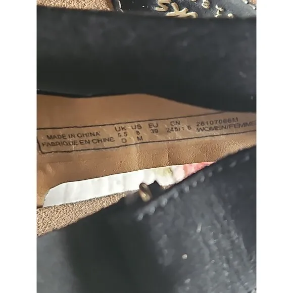 Clarks Artisan Caslynn Shae Leather Wedge Cork Slingback Sandals Sz 8 New $120