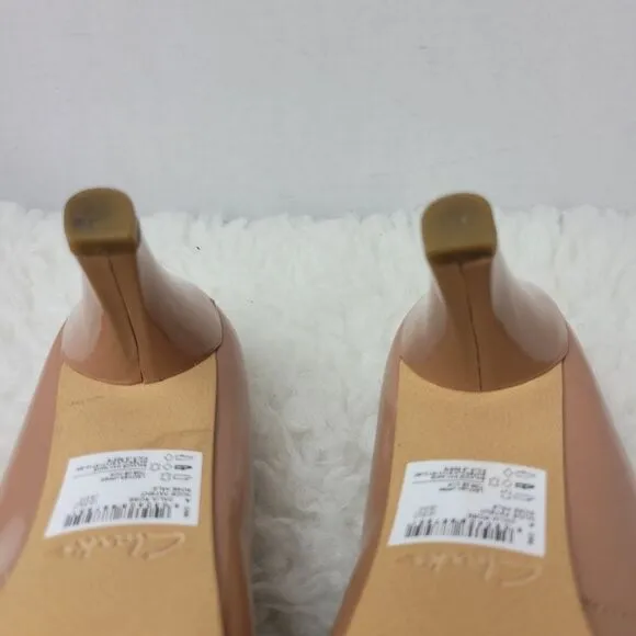 Clarks Dalia Women's Size 9 Shoes Rose Closed-Toe Pumps