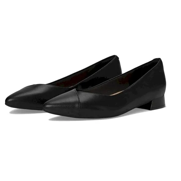 Clarks™ Natalyn Wish Black Low Heel Pumps Women's Size 10W New in Box