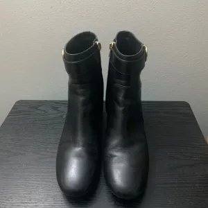 Coach Ankle Block Heel  Boots