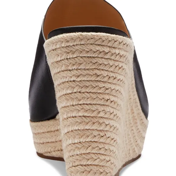 COACH Gloria C Slide Espadrille Wedge Sandals