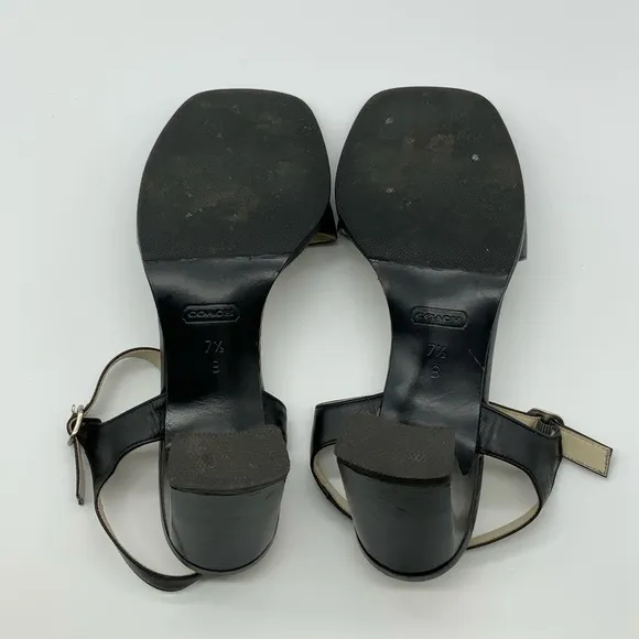 Coach Heel Sandals