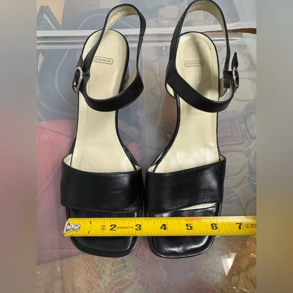 Coach Heel Sandals