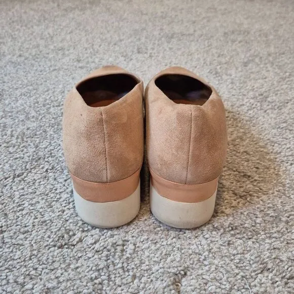 Coclico Perl Ante Tan Women's Platform Suede Shoes Size 9