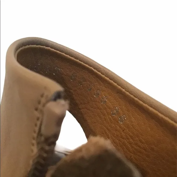 Coclico Wedge Ankle Strap Sandal, Sz 6