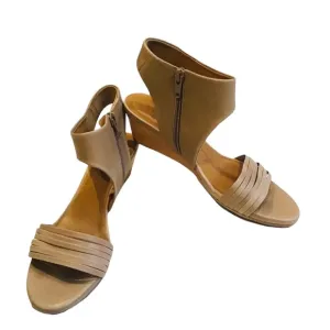 Coclico Wedge Ankle Strap Sandal, Sz 6