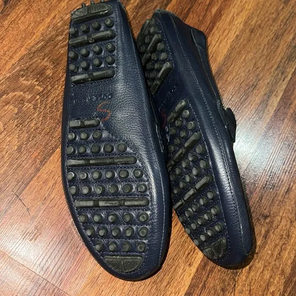Cole Haan Black Leather Loafers for Men