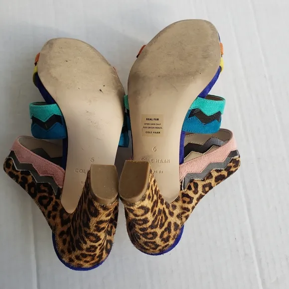 Cole Haan emilia heel sandals size 6/6.5