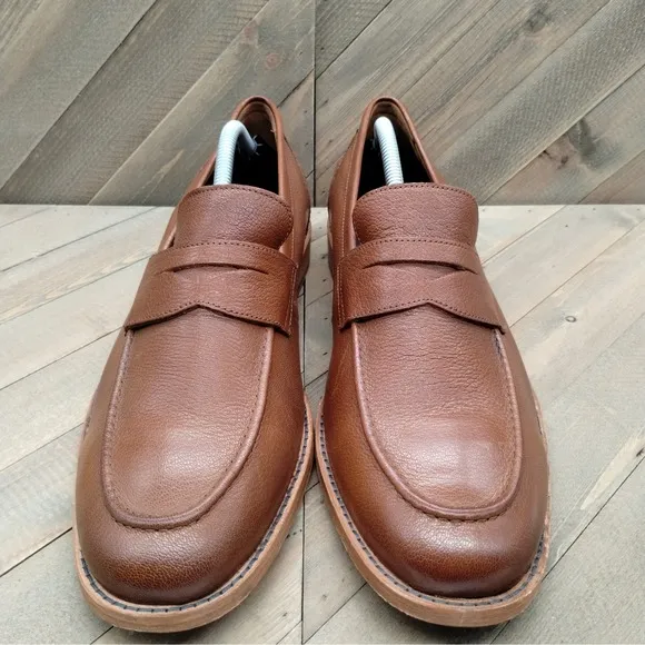 Cole Haan Feathercraft Grand Penny Loafers Mens Size 11.5 M British Tan Shoes