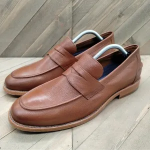 Cole Haan Feathercraft Grand Penny Loafers Mens Size 11.5 M British Tan Shoes