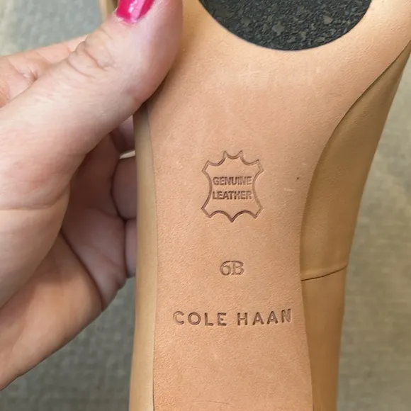 🆕🏷️Cole Haan Leather Comfort Tan Pumps