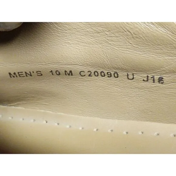 Cole Haan Men's 10.5 M Oxford Cap Toe Casual Dress Shoes C20090 Brown Leather