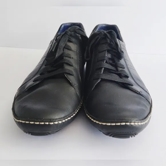 Cole Haan Men's Black Leather Casual Shoes. Size 14 W. Pre-owned.