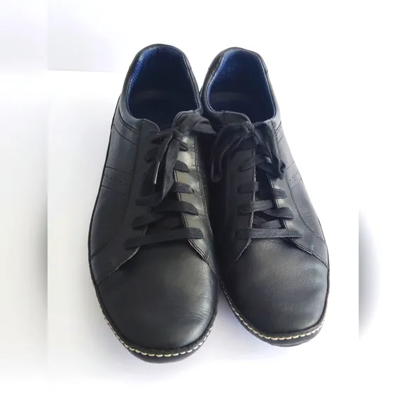 Cole Haan Men's Black Leather Casual Shoes. Size 14 W. Pre-owned.