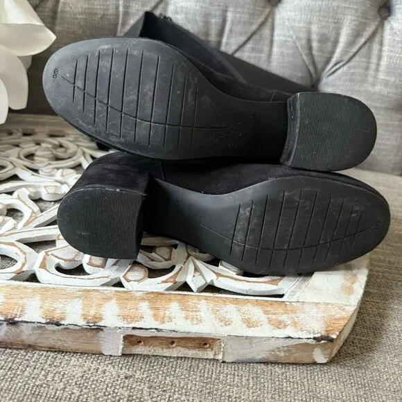 Cole Haan Over the Knee Block Heel Black Boots Women’s 8