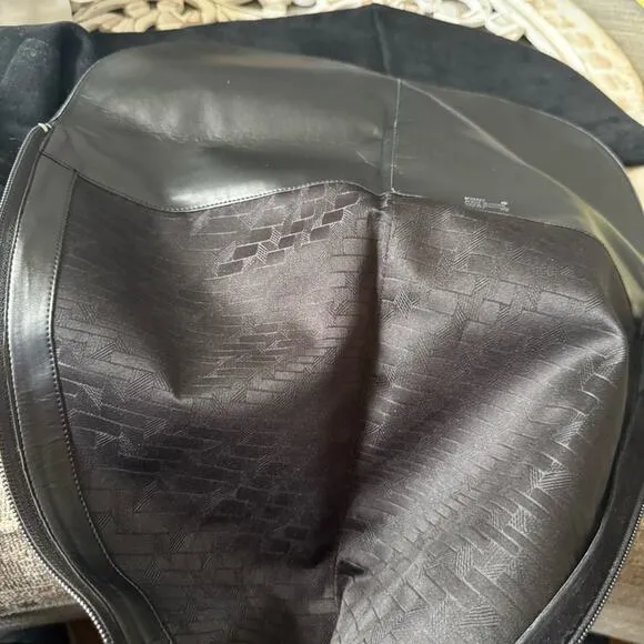 Cole Haan Over the Knee Block Heel Black Boots Women’s 8